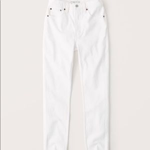 SOLD A&F white skinny jeans